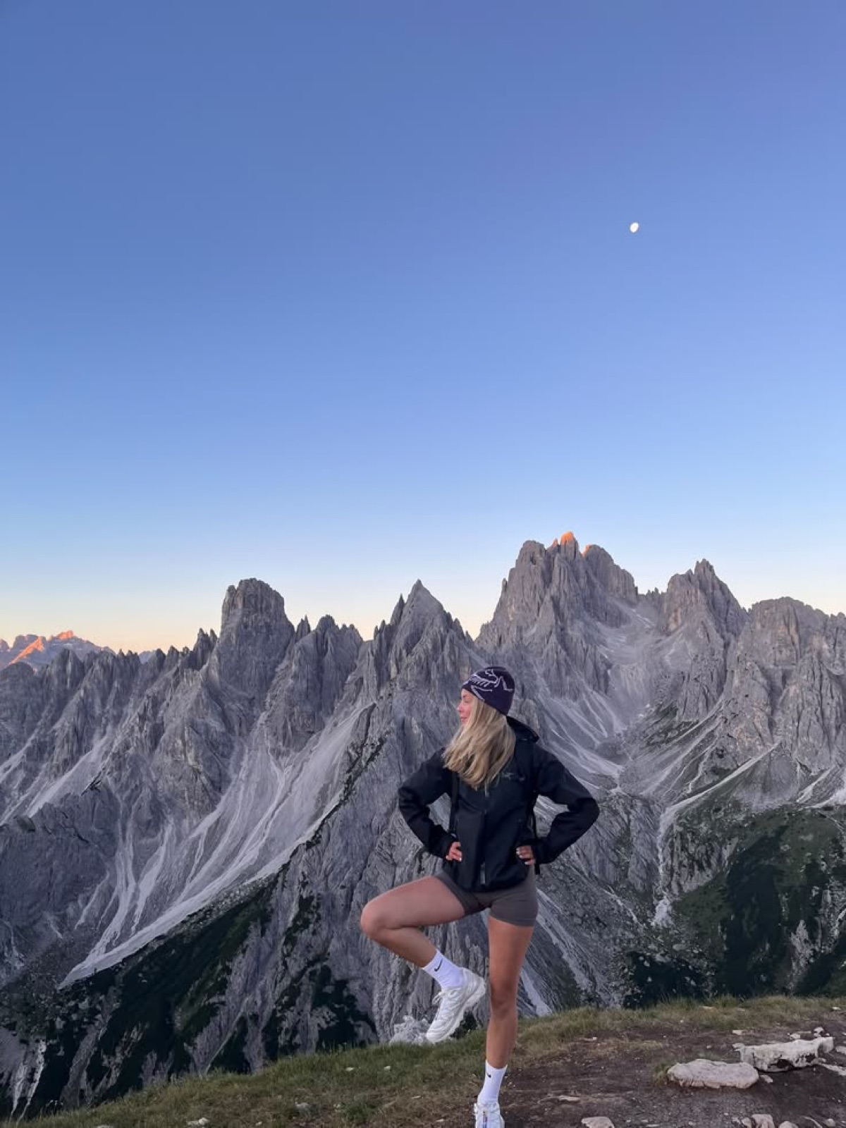 trilha nas Dolomitas